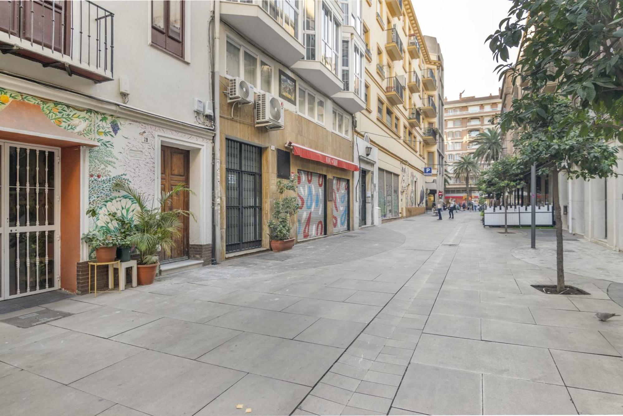 Fabuloso Apartamento En El Soho Malaga Bagian luar foto
